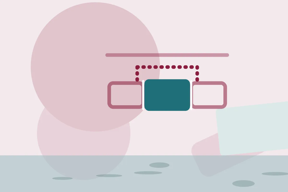 Illustration of a replacement pipe section between two old sections